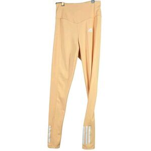 Adidas Leggings Yellow Aeroready Yoga Athletic Running Reflective Women's XS‎